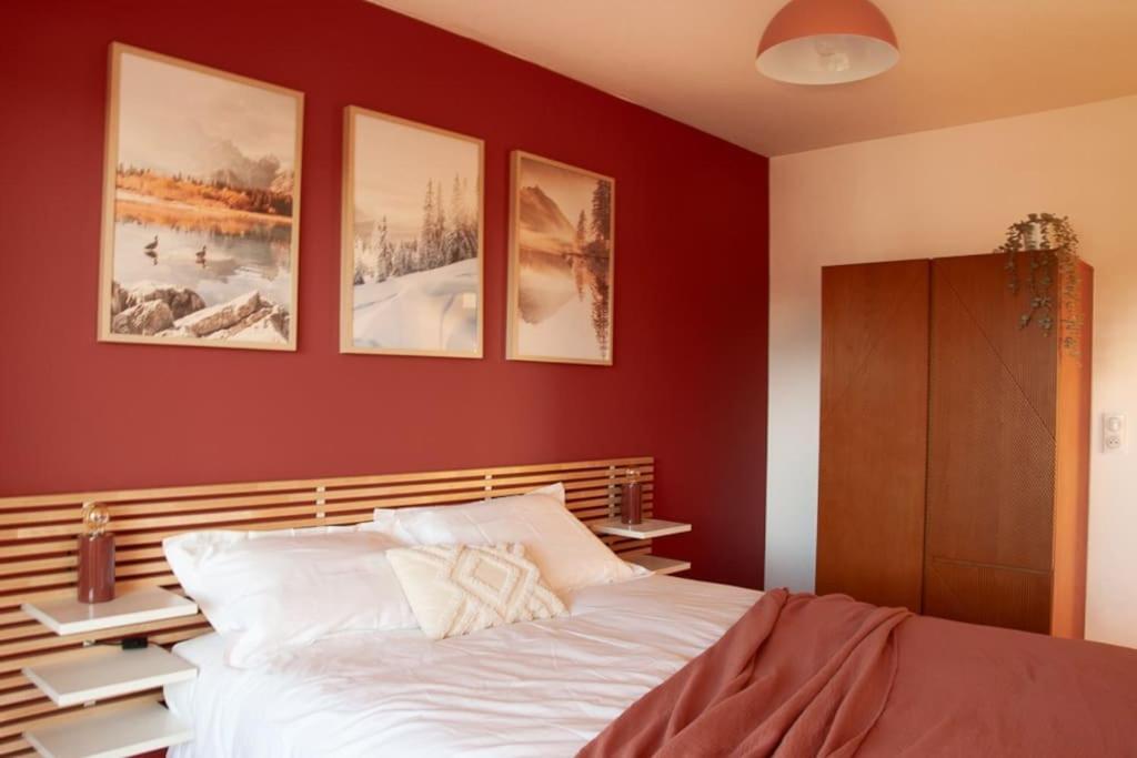 Duplex 6 Personnes, Vue Panoramique Sur Lac 马尔比伊松 外观 照片
