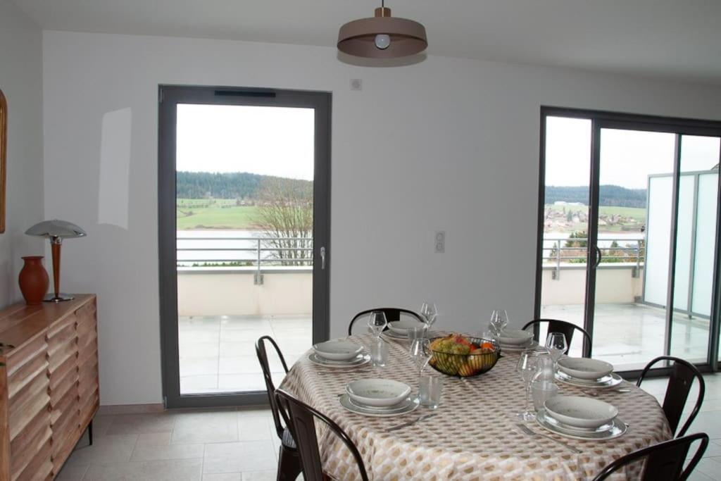 Duplex 6 Personnes, Vue Panoramique Sur Lac 马尔比伊松 外观 照片