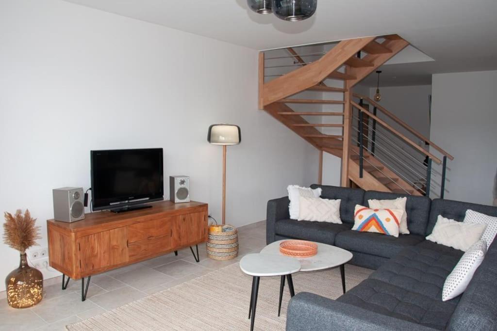 Duplex 6 Personnes, Vue Panoramique Sur Lac 马尔比伊松 外观 照片