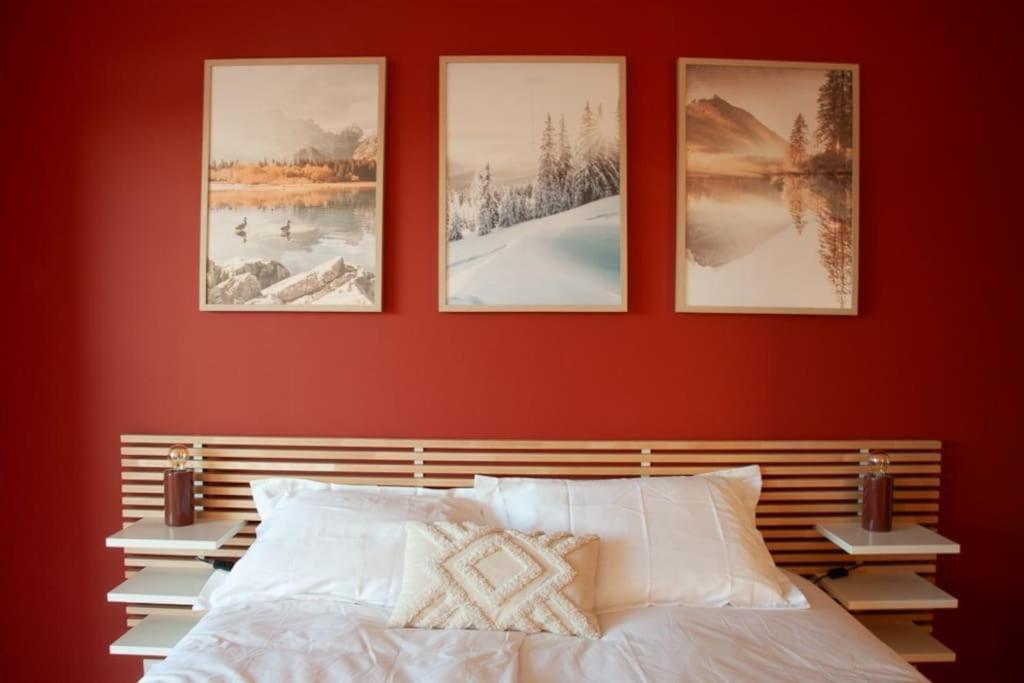 Duplex 6 Personnes, Vue Panoramique Sur Lac 马尔比伊松 外观 照片