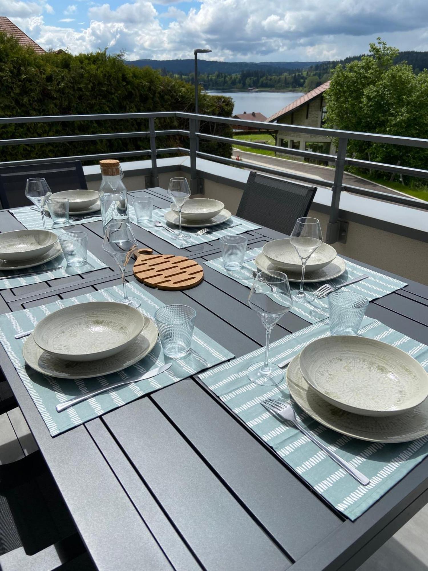 Duplex 6 Personnes, Vue Panoramique Sur Lac 马尔比伊松 外观 照片