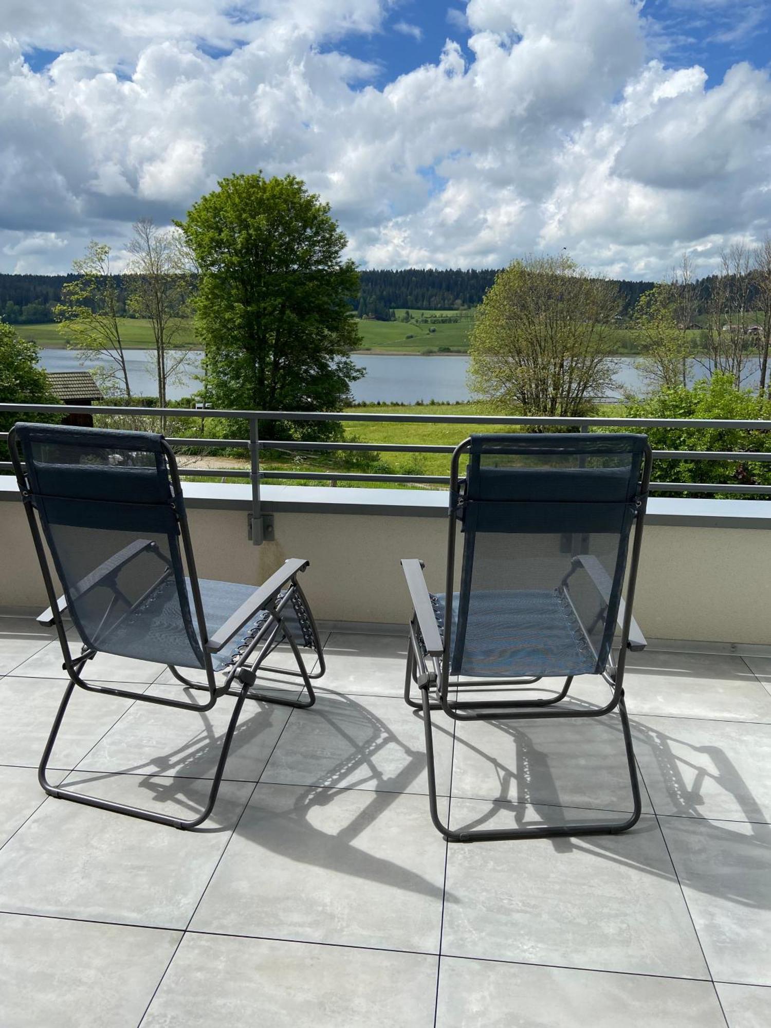 Duplex 6 Personnes, Vue Panoramique Sur Lac 马尔比伊松 外观 照片